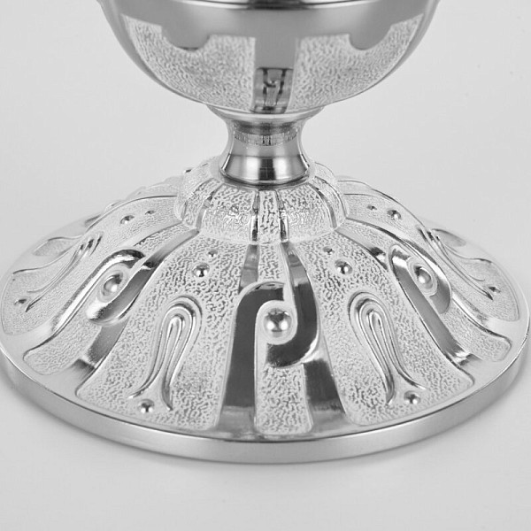 Настольная лампа декоративная Bohemia Ivele Crystal AL77 никель арт. AL77200L/1-25 NW