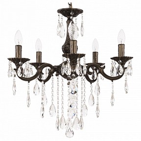 Подвесная люстра Bohemia Ivele Crystal AL7801 бронза арт. AL78101/5/175 B PD
