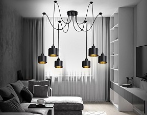 Подвесная люстра Ambrella Light TR черный арт. TR8132
