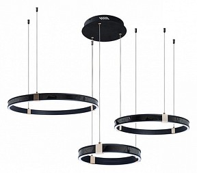 Подвесной светильник Arte Lamp Shine черный арт. A2222SP-3BK