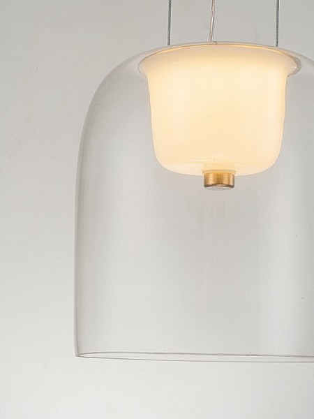 Подвесной светильник Arti Lampadari Narbolia коричневый арт. Narbolia L 1.P6 CL
