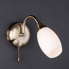 Бра Eurosvet Ginevra бронза арт. 30280/1 античная бронза