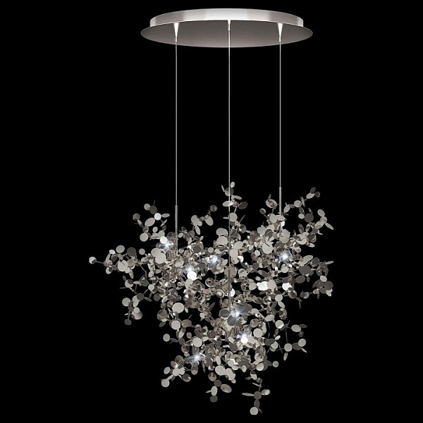 Подвесная люстра Loft it Spark серый арт. 10101/3 Chrome