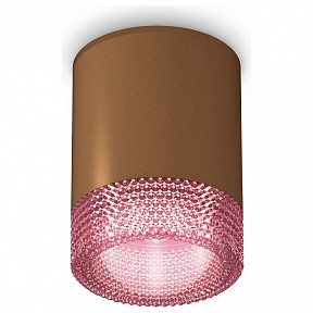 Накладной светильник Ambrella Light XS коричневый арт. XS6304021