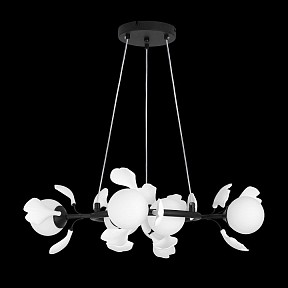 Подвесная люстра Lightstar Ceramo BW черный арт. 799067