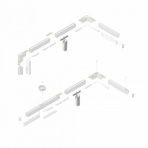 Подвесной светильник Vitaluce VT0200047 белый арт. VT0200047-00