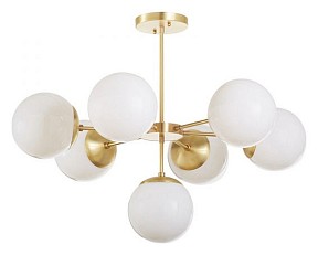 Люстра на штанге Imperiumloft Copper Light Chandelier золото арт. 40.1492