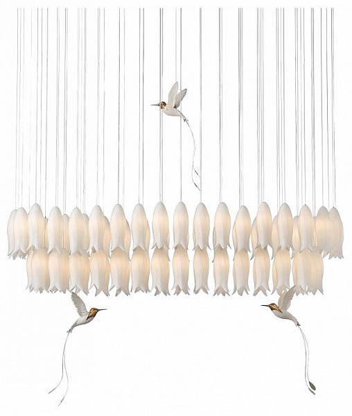 Подвесная люстра Mizi`en Polly белый арт. MZ121830-68-1200