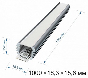 Профиль Apeyron Electrics  металл арт. 08-17