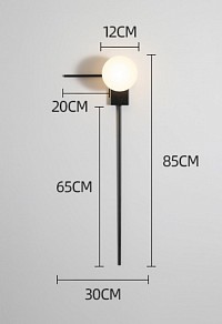 Накладной светильник Inodesign Linge черный арт. Linge 40.8512