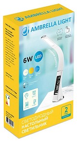 Настольная лампа офисная Ambrella Light DE черный арт. DE509