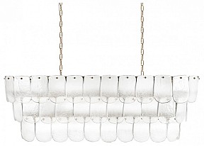 Подвесная люстра Loft it Gradient бронза арт. 10482/1200R White