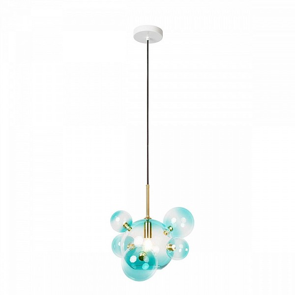 Подвесной светильник Loft it Bolle желтый арт. 2027-P6 Blue mini