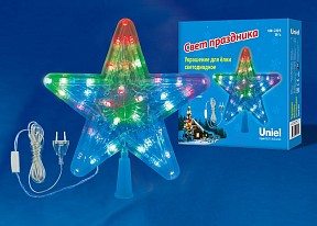 Звезда световая Uniel Star-1 белый арт. ULD-H2222-030/DTA MULTI STAR-1