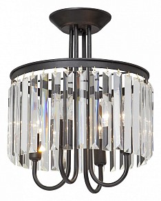Люстра на штанге Vitaluce V5152 черный арт. V5152-1/4PL