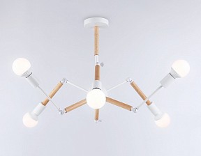 Люстра на штанге Ambrella Light TR белый арт. TR80485