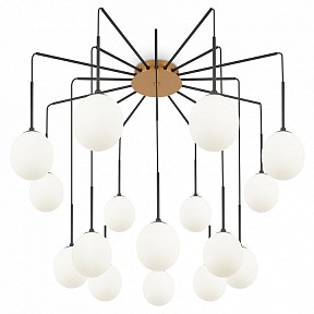 Потолочная люстра Maytoni Branch желтый арт. MOD176PL-16G