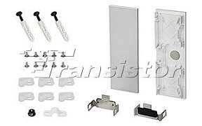 Заглушка Arlight S2-WALL-X2-H128 Silver  арт. 021232