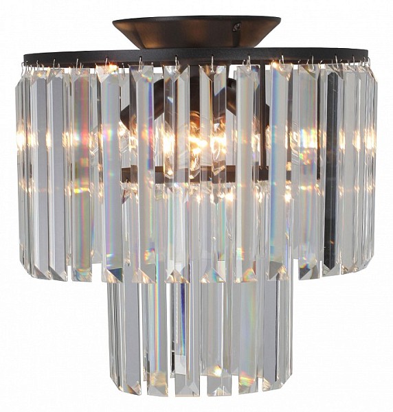 Потолочная люстра Vitaluce V5153 черный арт. V5153-1/4PL