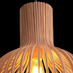 Подвесной светильник Imperiumloft Secto Octo 4240 Lamp дерево арт. 40.1178