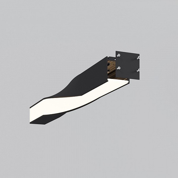 Профиль Maytoni Led strip черный арт. ALM-3535R-B-TR-90°-0.4M