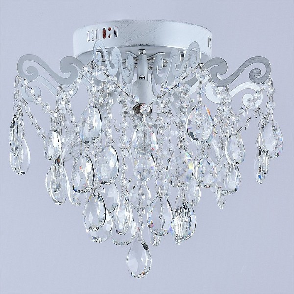 Потолочная люстра Reluce 4033 белый арт. 04033-0.3-04 WH+SILVER PN