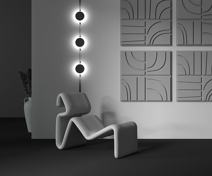 Накладной светильник Maytoni Relax черный арт. TR107-4-5W-DS-B