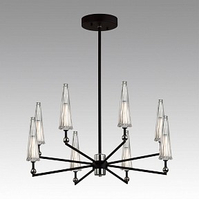 Люстра на штанге Odeon Light Fungo черный арт. 5429/39L