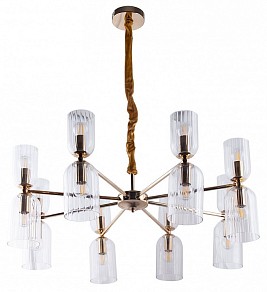 Подвесная люстра Arte Lamp Charm золото арт. A1623LM-16GO