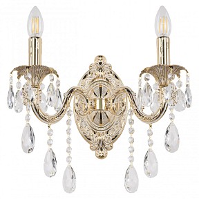 Бра Bohemia Ivele Crystal AL7901 золото арт. AL7901B10/2/175 B GW