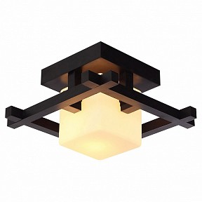 Накладной светильник Arte Lamp Woods коричневый арт. A8252PL-1CK