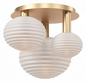 Потолочная люстра Maytoni Halo желтый арт. MOD268CL-03G