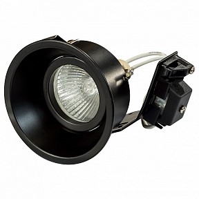 Встраиваемый светильник Lightstar Domino черный арт. 214607