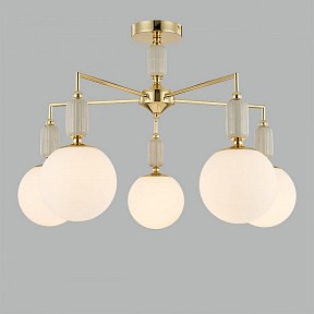 Люстра на штанге Lumion Vivien золото арт. 6580/5C