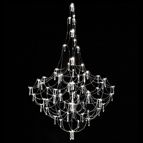 Подвесная люстра O-LUCE Alla Crystal хром арт. 1095311-0