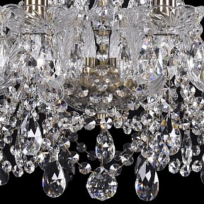 Подвесная люстра Bohemia Ivele Crystal 1411 золото арт. 1411/10/195/Pa