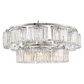 Подвесной светильник Newport 4350 металл арт. 4358+12/S chrome