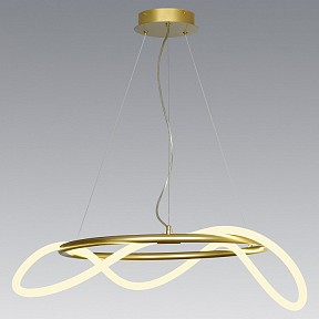 Подвесной светильник Lussole Loft River золото арт. LSP-8366