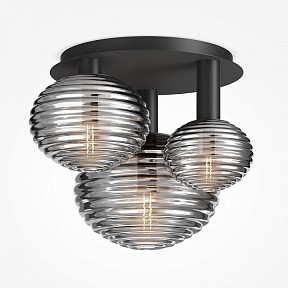Потолочная люстра Maytoni Halo черный арт. MOD268CL-03B