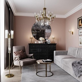 Подвесная люстра Odeon Light Nicole коричневый арт. 4886/5