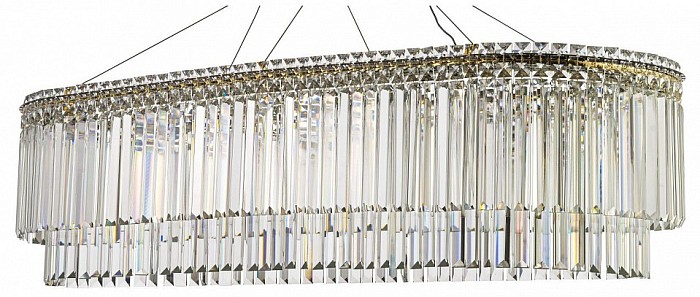 Подвесная люстра Arti Lampadari Ovindoli Nickel золото арт. Ovindoli L 1.5.120x40.101 G