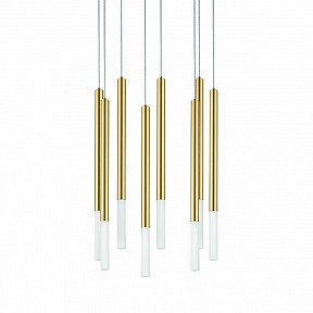 Подвесная люстра Lightstar Tubo золото арт. L8T747143