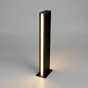 Наземный светильник Elektrostandard Flat черный арт. 1538 TECHNO LED