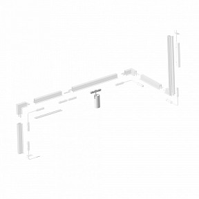 Подвесной светильник Vitaluce VT0200047 белый арт. VT0200047-00