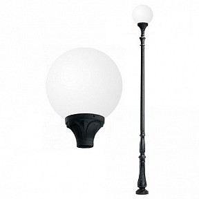Фонарный столб Fumagalli Globe 400 черный арт. G40.208.000.AYE27