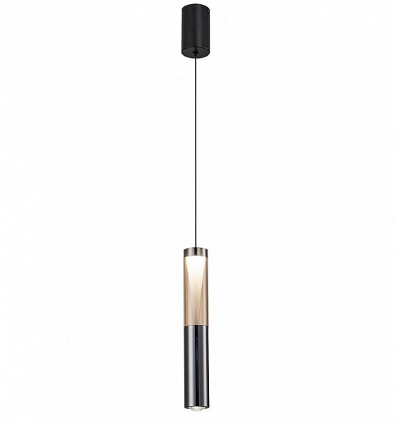 Подвесной светильник Escada 609 хром арт. 609/S LED Grey/Black