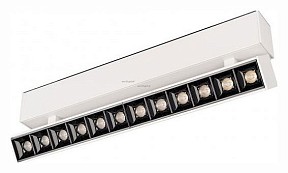 Светильник на штанге Arlight MAG-LASER-FOLD-45-S320-12W Day4000 (WH, 15 deg, 24V) белый арт. 026973