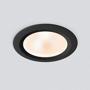 Встраиваемый светильник Elektrostandard Light LED 3003 черный арт. 35128/U