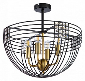 Светильник на штанге Indigo Fresco черный арт. 10001/4C Black