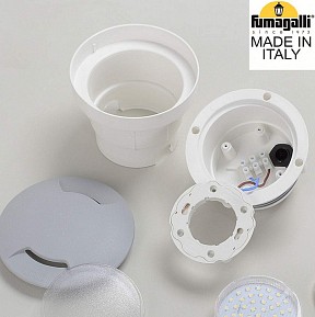 Грунтовый светильник Fumagalli Ceci серый арт. 2F2.000.000.LXG1L